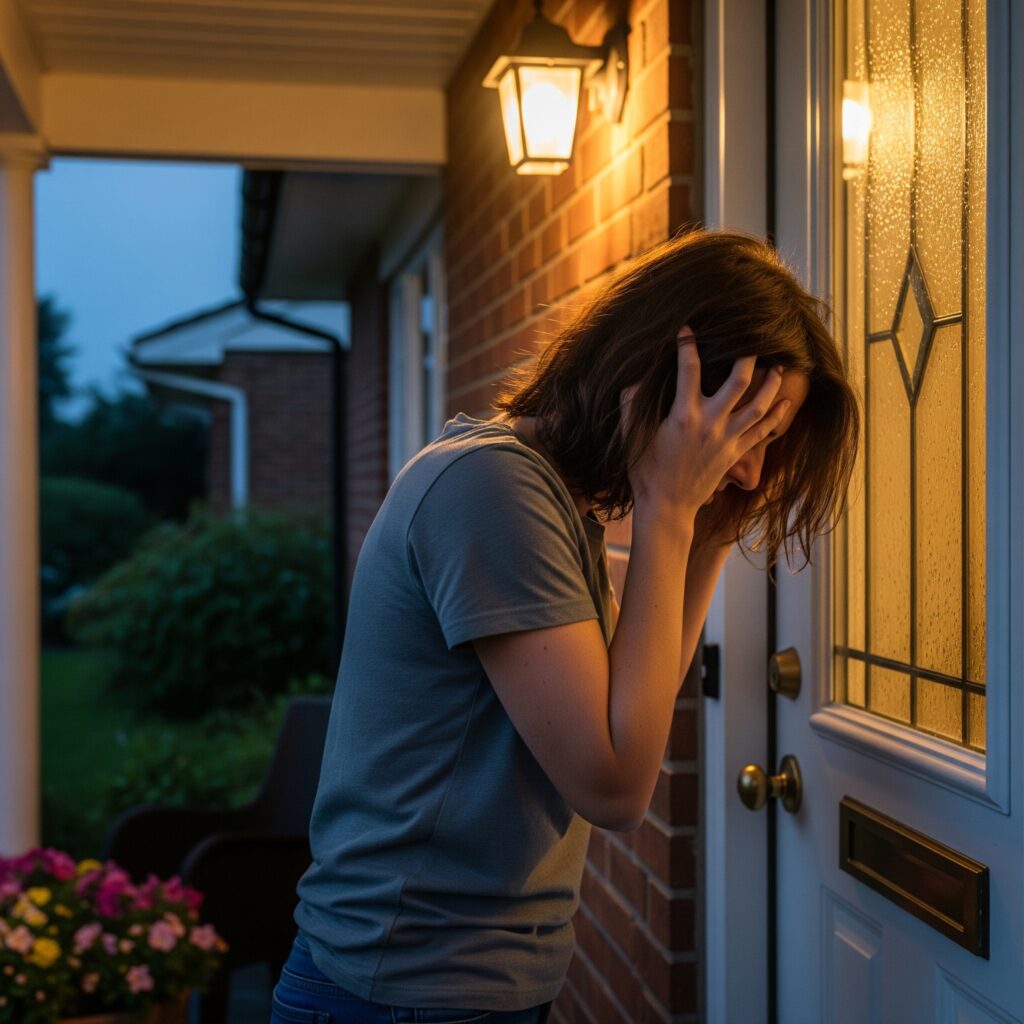 woman locked out of her house in monterey ca