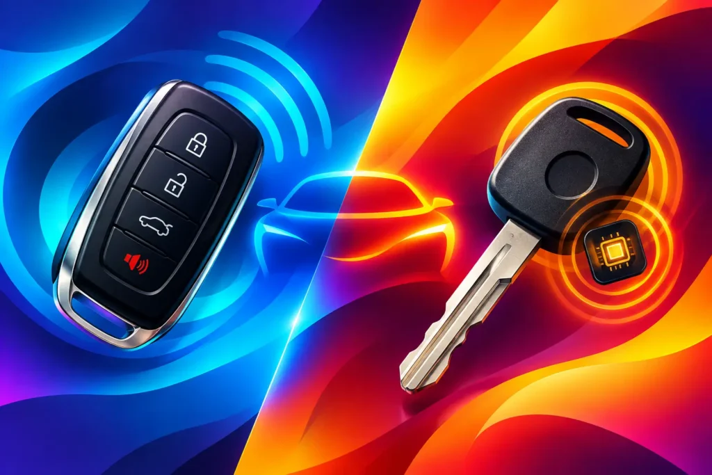 Key Fob Versus Transponder Key Differences